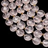 Natural Rose Quartz Beads Strands G-H005-B15-01-3