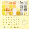 DIY Alloy Enamel & Glass & ABS Plastic Imitation Pearl Bracelets Jewelry Making Kits DIY-FS0007-52-7
