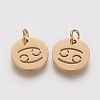 Ion Plating(IP) 304 Stainless Steel Pendants A-STAS-Q201-T445-4G-2
