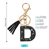 1Pc Resin Letter Keychains KEYC-TADJ0001-09D-3