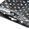 Rectangle Glitter Holographic Plastic Yin-yang Zip Top Gift Bags OPP-E004-01B-A01-3