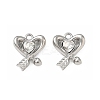 Alloy Rhinestone Pendants RB-CBA7D90-02P-1