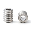 Tarnish Resistant 304 Stainless Steel Beads STAS-E039-18A-2