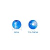 Baking Paint Crackle Glass Bead CCG-PH0002-6mm-02-2