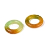 Dyed Natural White Jade Linking Rings G-Q601-43D-2