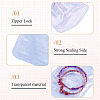 40Pcs 8 Styles Transparent PVC Anti Oxidation Resealable Bags AJEW-TA0002-40B-5