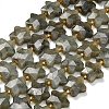 Natural Gray Labradorite Beads Strands G-L657-A02-01-2