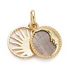 Rack Plating Brass Pendants KK-M229-39G-2
