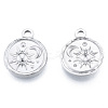 Non-Tarnish 201 Stainless Steel Pendants STAS-N098-182P-1