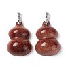 Synthetic Goldstone Pendants G-E135-01P-02-2