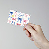 Rectangle PVC Plastic Waterproof Card Stickers DIY-WH0432-352-5