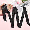 2Pcs Ribbon Long Bow Tie for Women AJEW-SP0003-50A-4