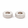 Non-Tarnish 201 Stainless Steel Spacer Beads STAS-A057-25D-P-2