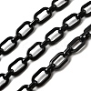 304 Stainless Steel Rectangle Link Chains CHS-S012-26B-A-1