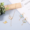 32Pcs 16 Style Zinc Alloy Links Connectors FIND-KS0001-11-5