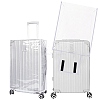Transparent PVC Luggage Cover AJEW-WH20080-52H-1