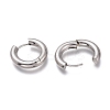 Tarnish Resistant 201 Stainless Steel Huggie Hoop Earrings EJEW-O095-05-26-3