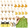 32Pcs Bees & Honeycomb DIY Knitting Tools HJEW-AB00710-1