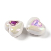 Opaque Acrylic with Rhinestone Beads OACR-G035-05-2