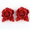 Rose Flower Cinnabar Links CARL-Q004-69-1
