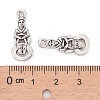 Tibetan Style Alloy Pendants X-TIBEP-GC147-AS-NR-3
