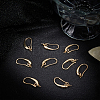 Beebeecraft 20Pcs Brass Earring Hooks KK-BBC0004-32-4