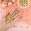 600Pcs 2 Colors CCB Plastic Beads CCB-PA0001-04D-3