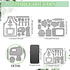 Kitchen Theme Carbon Steel Cutting Dies Stencils DIY-WH0309-4283-2