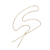 2.5MM 304 Stainless Steel Paperclip Chain Slider Necklace Making AJEW-JB01409-1