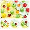   24Pcs 6 Style Mini Foam Artificial Fruit DIY-PH0009-61-4