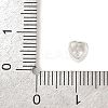 925 Sterling Silver Cubic Zirconia Heart Beads STER-F060-03S-01-3