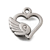 304 Stainless Steel Charms STAS-Q362-06A-P-1