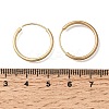 Brass Hoop Earrings EJEW-G474-01G-03-5