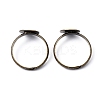 Brass Pad Ring Base Findings EC022-NFAB-4