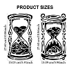 1 Set PET Hollow Out Drawing Painting Stencils DIY-MA0004-41A-01-2