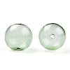Transparent Blow High Borosilicate Glass Globe Beads LS-X-GLAA-T003-09D-1