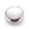 Tarnish Resistant 316 Stainless Steel Locket Pendants X-STAS-P237-06P-1