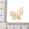 Brass Micro Pave Cubic Zirconia Pendants KK-U042-11G-04-3