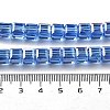 Electroplate Glass Beads Strands EGLA-H108-01A-AB05-4