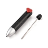 Heart Plastic Ball-Point Pen AJEW-P126-B04-2