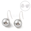 Hypoallergenic Bioceramics Zirconia Ceramic Dnagle Earrings EJEW-C111-17-1