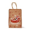 Christmas Theme Rectangle Paper Bags LS-CARB-F011-01D-1