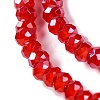 Baking Electroplate Glass Beads Strands DGLA-A039-J2MM-B02-3