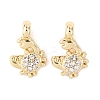 Alloy Rhinestone Charms FIND-C076-03G-1