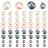 60pcs 4 Style Natural Cultured Freshwater Pearl Beads PEAR-WR0001-05-1