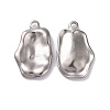 Non-Tarnish 304 Stainless Steel Pendants LS-STAS-E032-01P-2