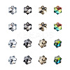 Electroplated Glass Charms EGLA-TA0001-10-2