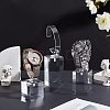 Transparent Plastic Wrist Watch Display Holder ODIS-OC0001-40-7