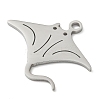 Non-Tarnish 304 Stainless Steel Pendants STAS-B056-10P-03-2