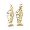 Rack Plating Brass Micro Pave Cubic Zirconia Pendants KK-F845-16G-2